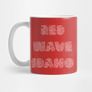 Red Wave Idaho Mug